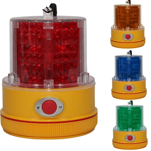 Grote Emergency Lighting, Red, Warning Light, Multi Use, LED, Battery  Powered 77912